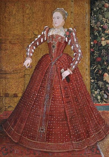 Steven van der Meulen Queen Elizabeth I oil painting image